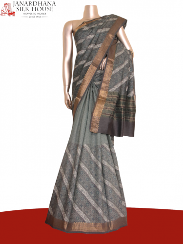 Designer Pure Tussar Silk Saree